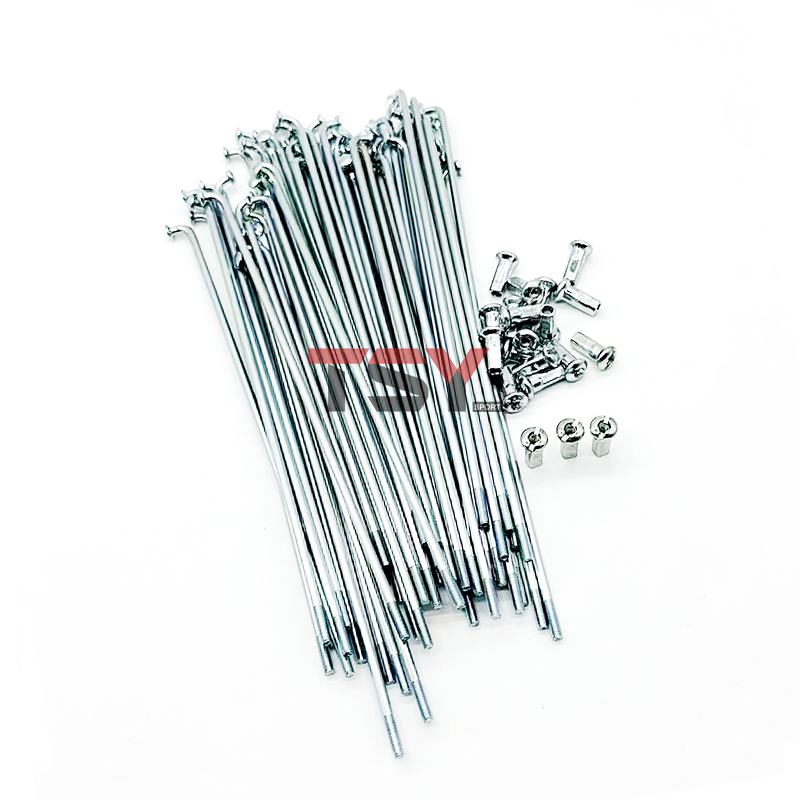 37pcs 13G Bike Spokes Silver C - Spoke Nipple Brass review and price